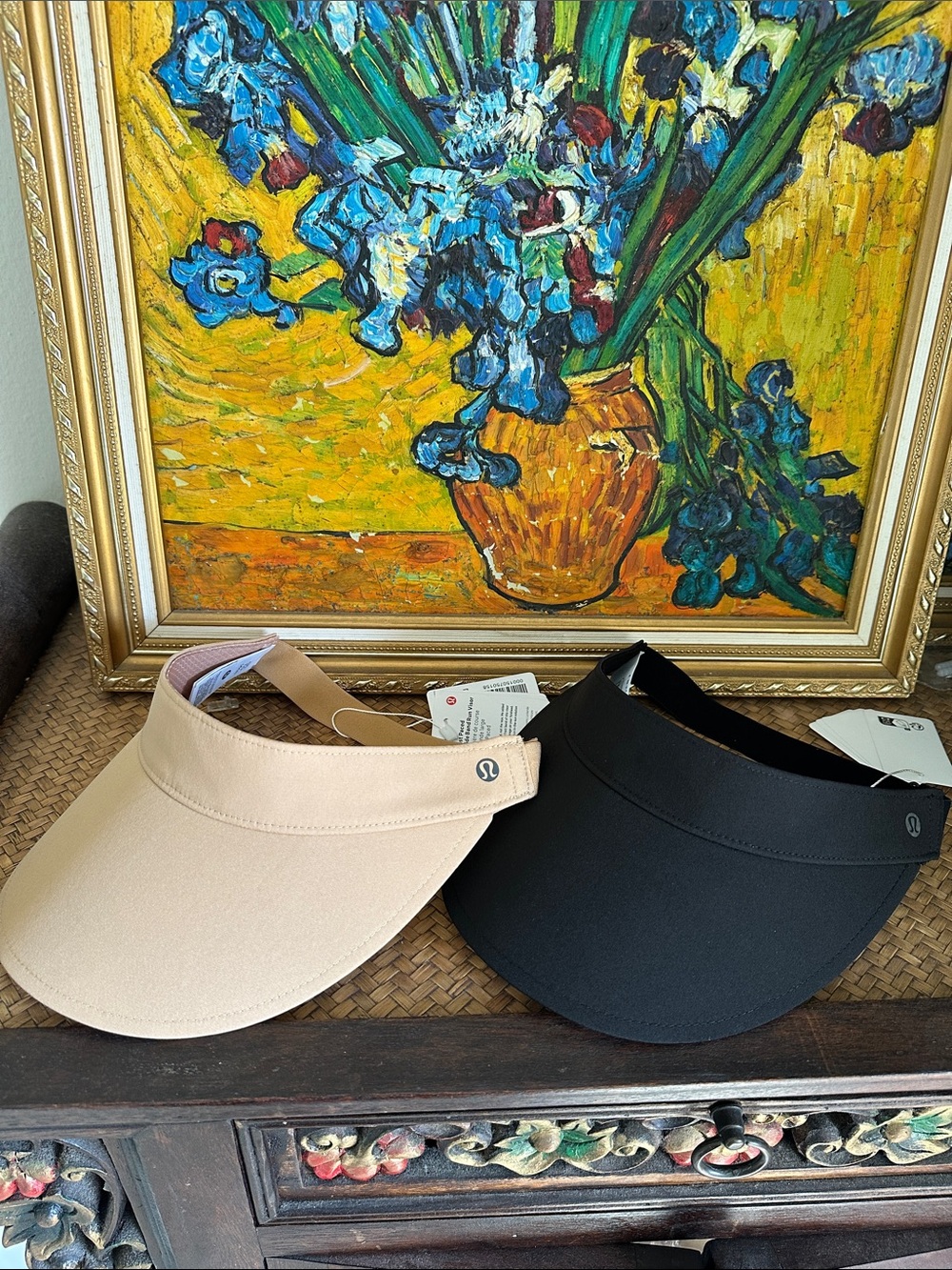 Lululemon Sun Visor Pack — Nude and Black
